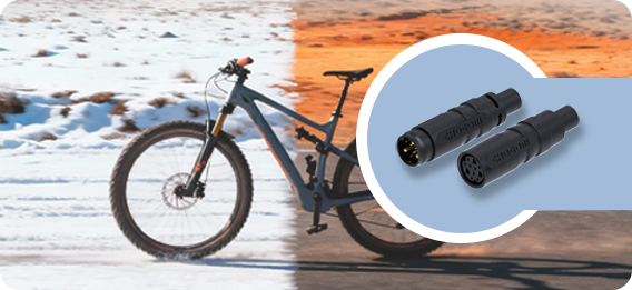 e bike motor connectors